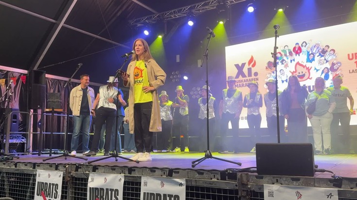 Udaleko Euskara zinegotzi Estitxu Alkortaren hitzak