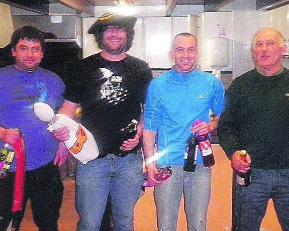 Gari Arteaga garaile ehiza txikiko Urnietako txapelketan