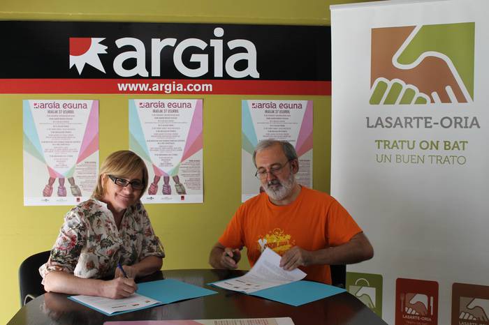 Udalak hitzarmena sinatu du ARGIArekin