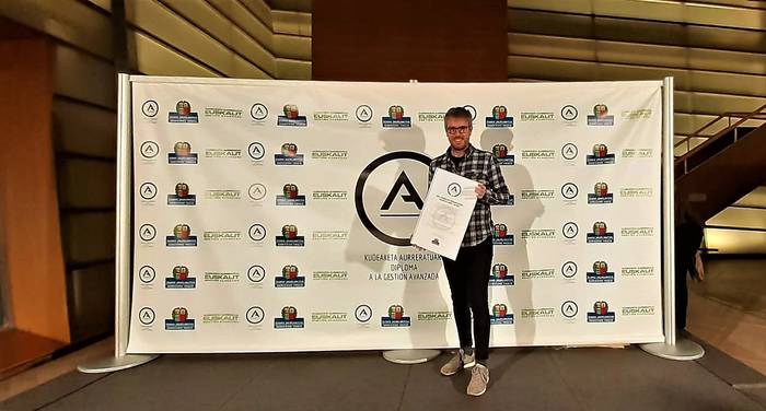 Buruntzaldea IKTk Kudeaketa Aurreratuaren diploma jaso du