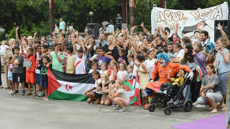 Festa giroan agurtu dute elkar