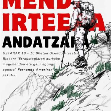 Andatza mendira txangoa