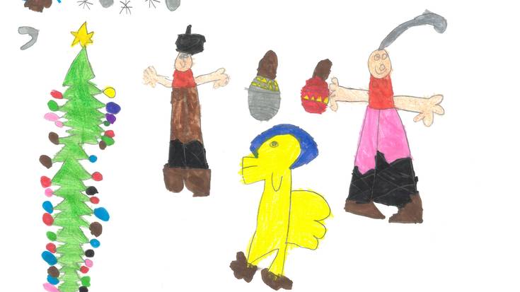 Garaikoetxea-Landaberri ikastetxeko haurren marrazkiak: HH 5B