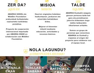 Bizi Kamerun proiektu solidariorako dirua biltzen ari dira