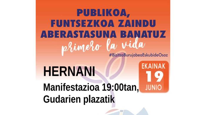 Gaurko eskualde mailako manifestazioa, Hernanin