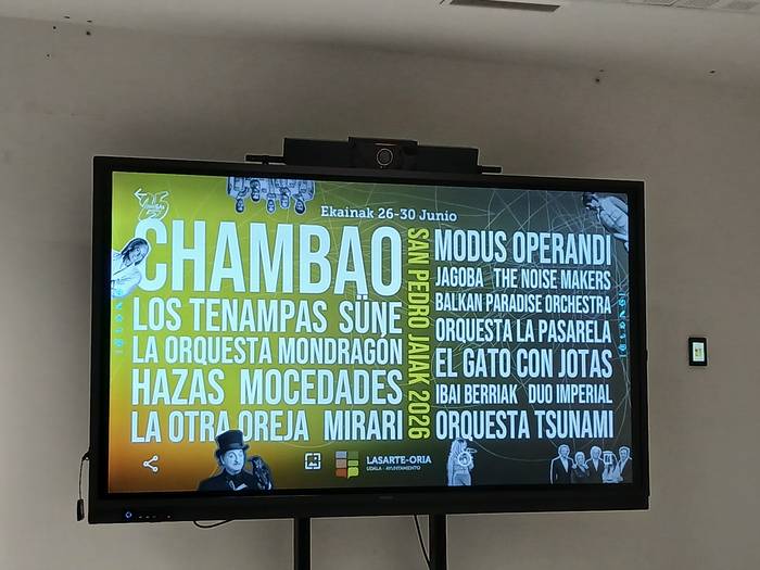 Hemezortzi musika talde iragarri ditu udalak San Pedro Jaietarako
