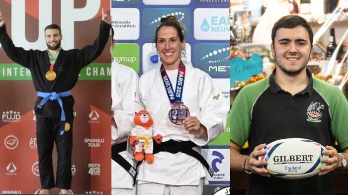 Maria Ongay, Didac Morales eta Jon Ibisate, Kirol Galako sarituak