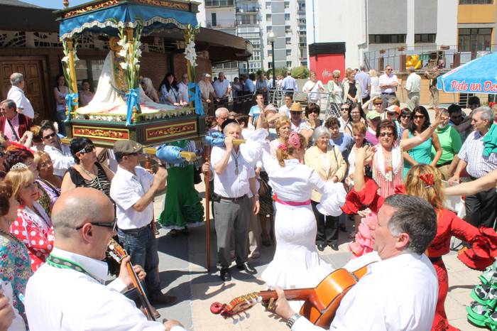 Rocioko Ama Birginaren omenezko erromeria asteburuan 