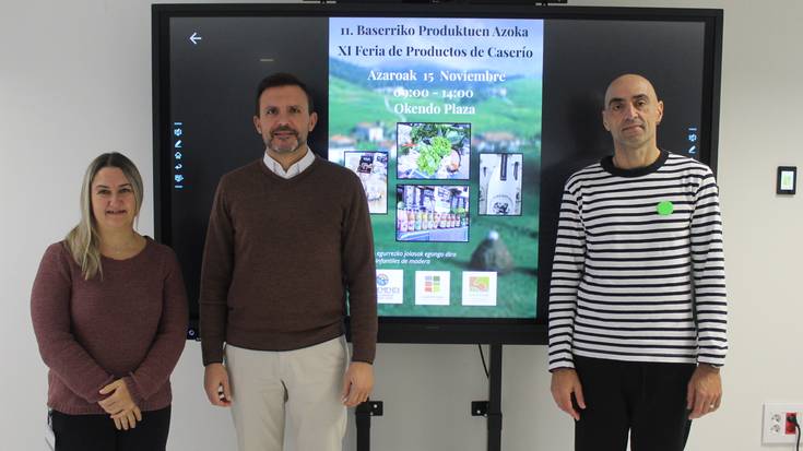 Baserriko produktuak, herriko plazara