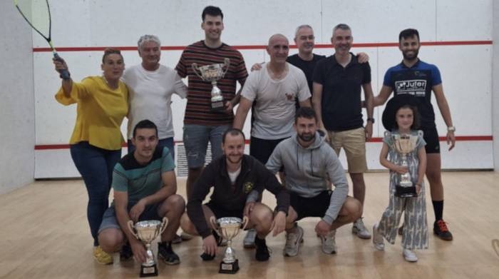 Iñaki Garcia, squash txapelketako garaile aurten ere