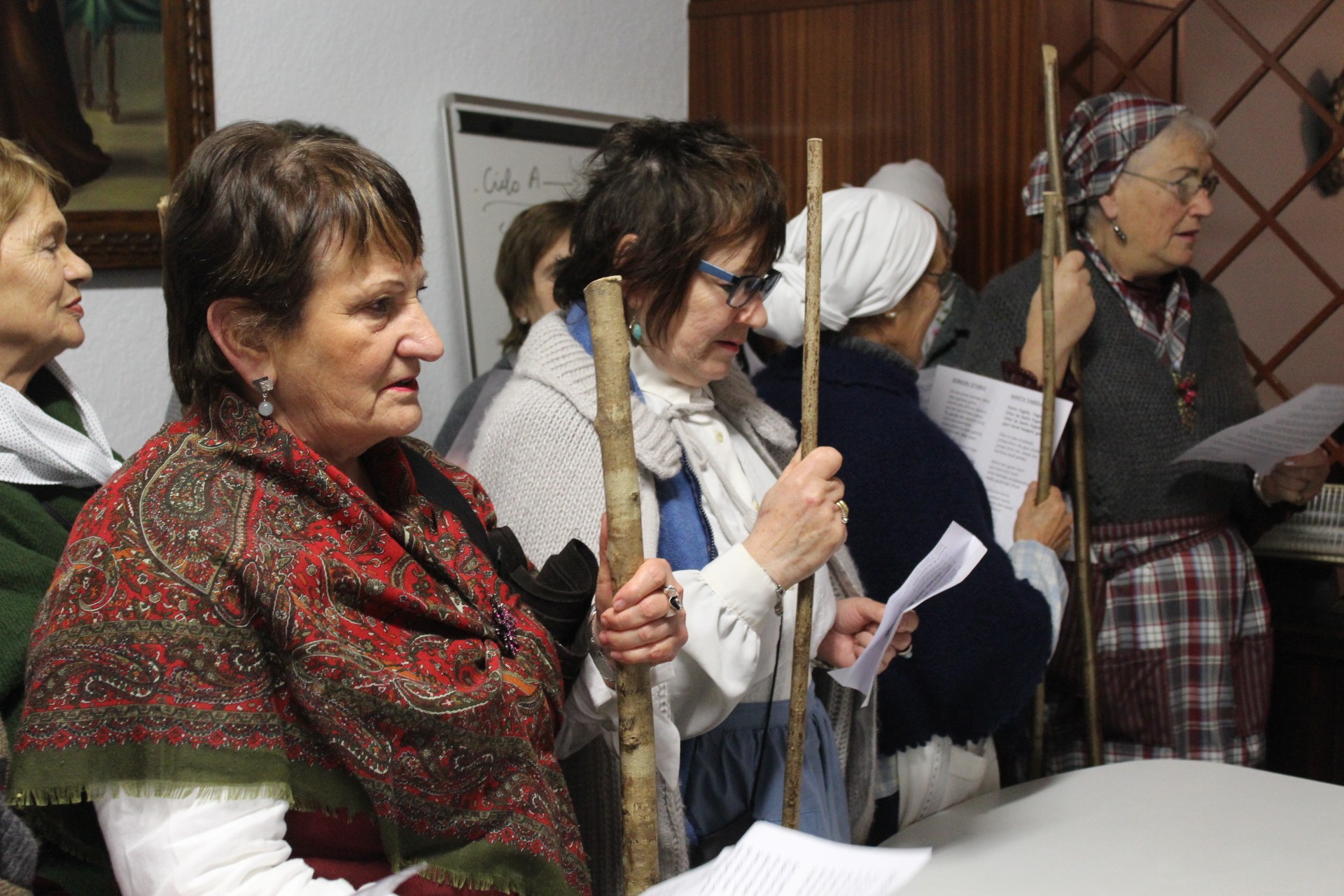 Oles eginaz girotu dute Santa Ageda bezpera