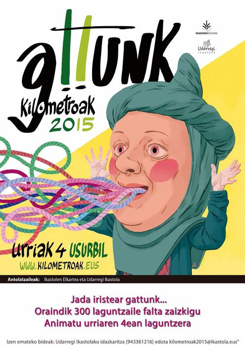 Kilometroak laguntzaile bila