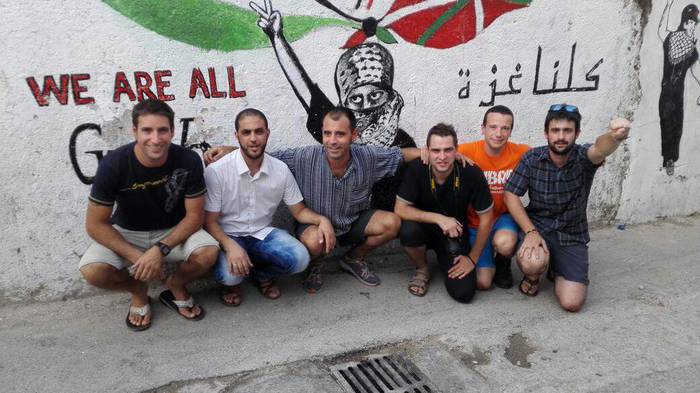 Palestina jo puntuan arratsaldean