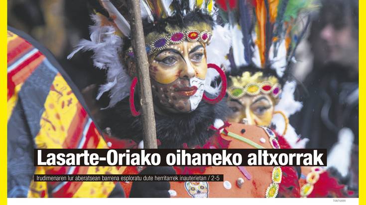 Herriko oihaneko altxorrei buruzko portada hautatu dute irakurleek