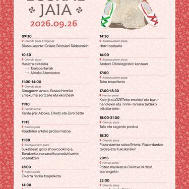 Euskal Jaia: diana