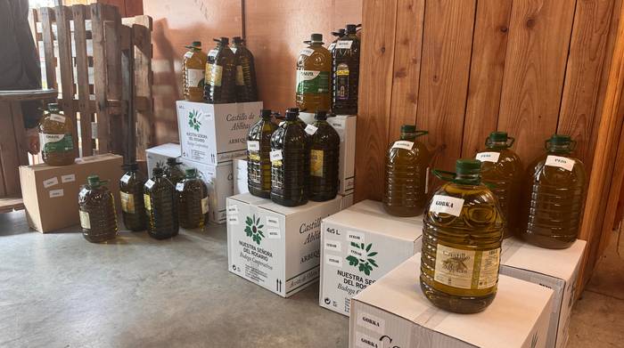 Olio botila eta kaxak banatuko dituzte Errigorako boluntarioek