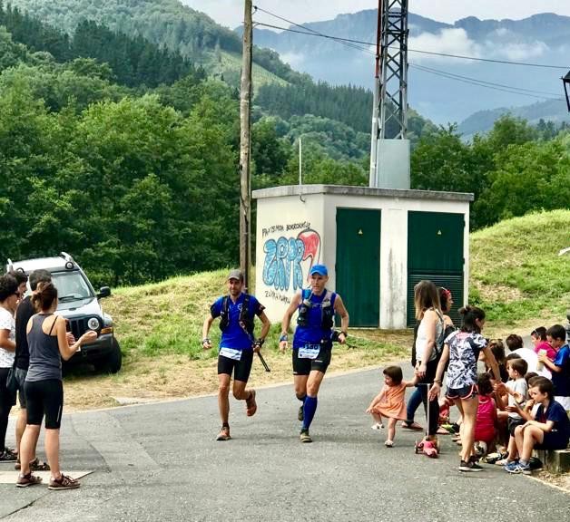 Javi Olazagoitiak eta Ibon Agirrek Goierriko Bi Handiak ultra lasterketa egin dute
