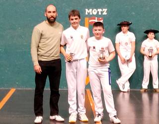 Intzako Jauregi eta Sagastibeltza, txapeldunorde Ekialde txapelketan