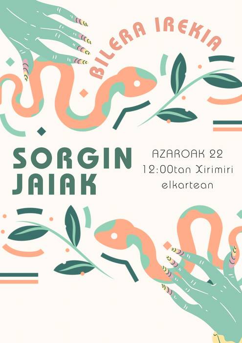 Sorgin Jaiak antolatzeko bilera irekia