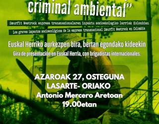 Dokumental emanaldia eta solasaldia egingo dituzte gaur