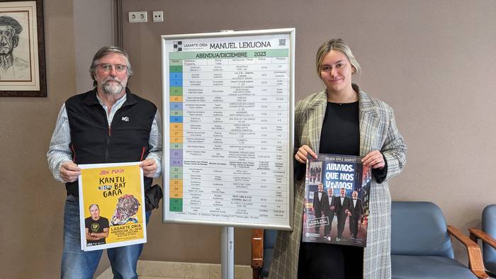 Kultur jarduera ugari, urtea agurtzeko