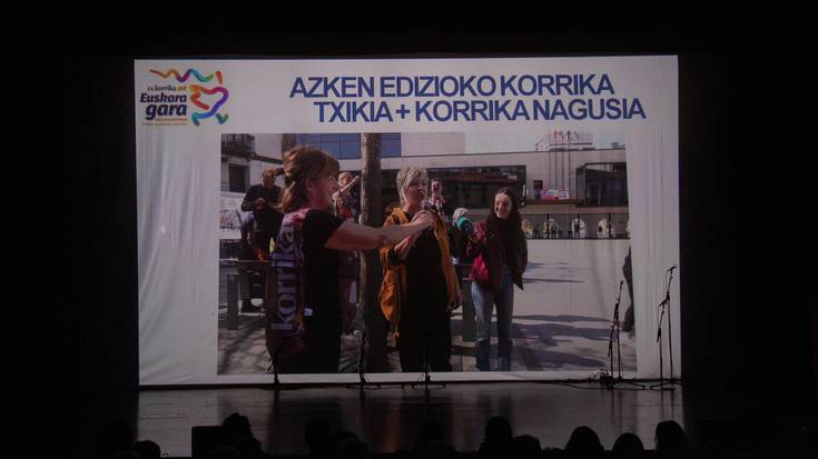 24. Korrikaren aurkezpen galaren bideo laburpena