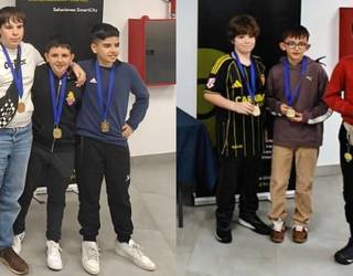 Taula Xake Klubeko kideek, Gorengo mailara igoera eta dominak eskolarteko txapelketan