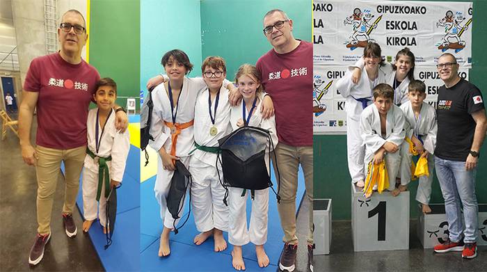 LOKEko judoka gazteak podiumera igo dira
