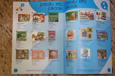 Jostailu mailegua ludotekan