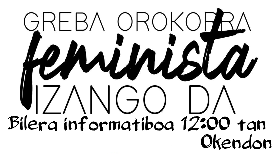 Bilera informatiboa eta argazki masiboa, urtarrilaren 30eko grebaren harira