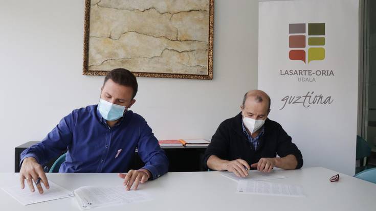 Lankidetza hitzarmena sinatu dute Zurmailu Zurlanketa Elkarteak eta Lasarte-Oriako Udalak