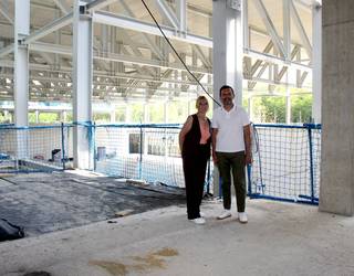 Kiroldegiko obraren eta kreditu aldaketarekin, lanak 2027 bukaeran amaitzea espero du udalak