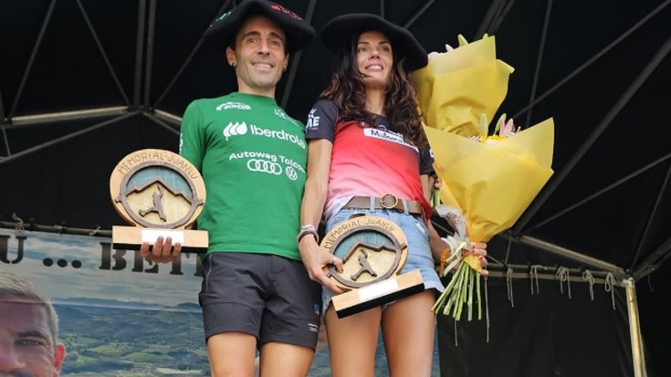 Hodei Lujanbio eta Rebeca Mariño, Mendi lasterketako garaile