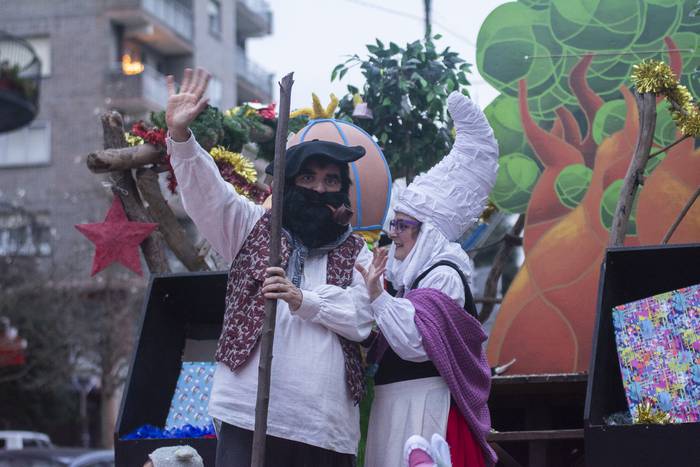 Olentzero, Mari Domingi eta lagunen etorrera