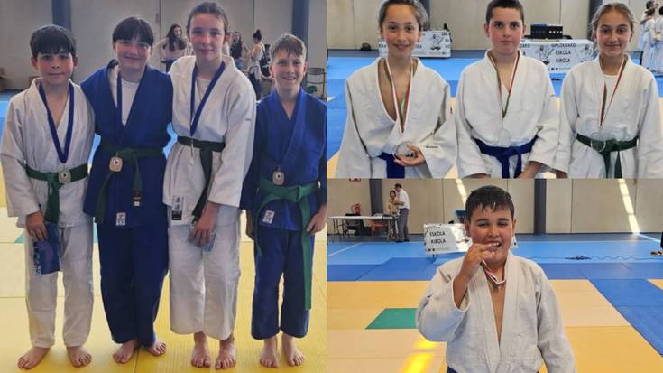 LOKEko judokak Alebin mailako Gipuzkoako Txapelketan zein Kopan podiumean izan dira