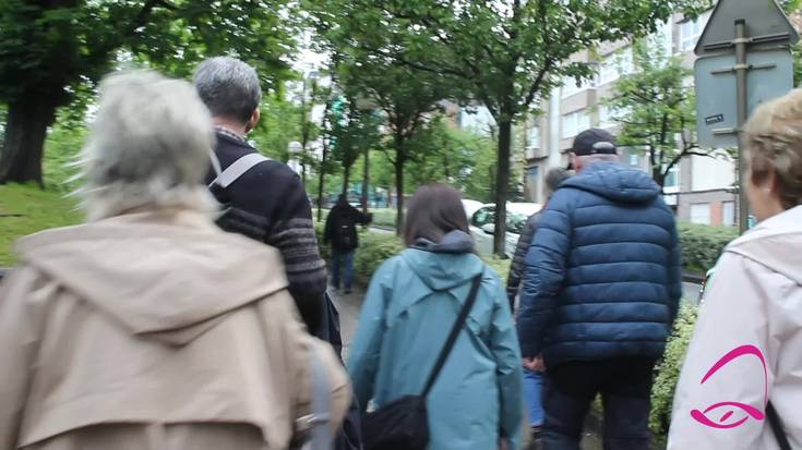 Pentsiodunek Gasteizen aurrera eramandako mobilizazioaren bideo laburpena
