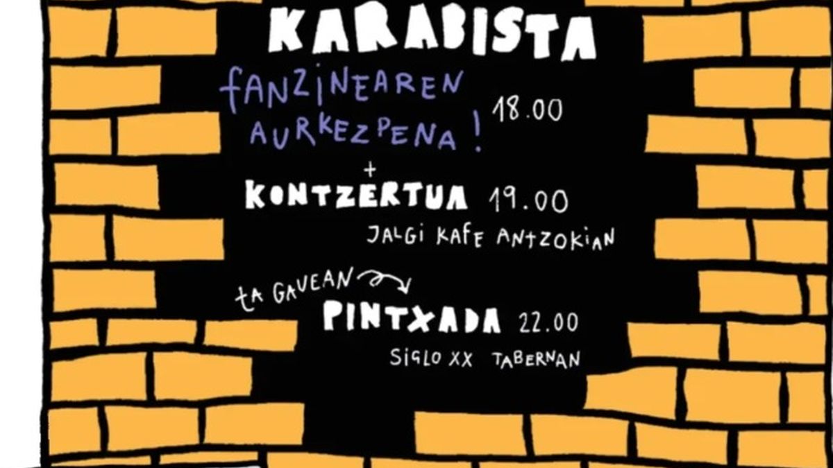 'Karabista' fanzinea aurkeztuko dute ostiralean