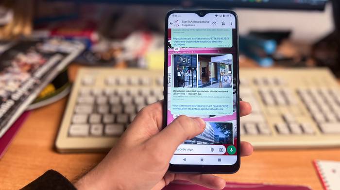 Lasarte-Oriaren berri, orain WhatsApp bidez ere bai!