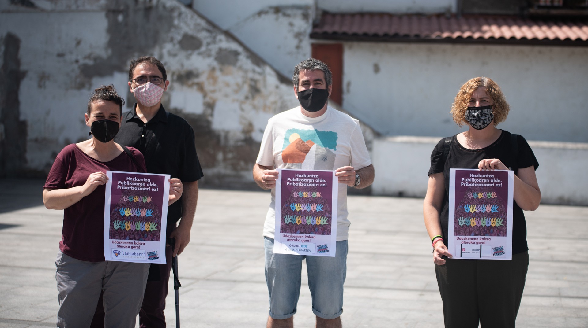 Hezkuntza sistema publikoaren balioaz harro