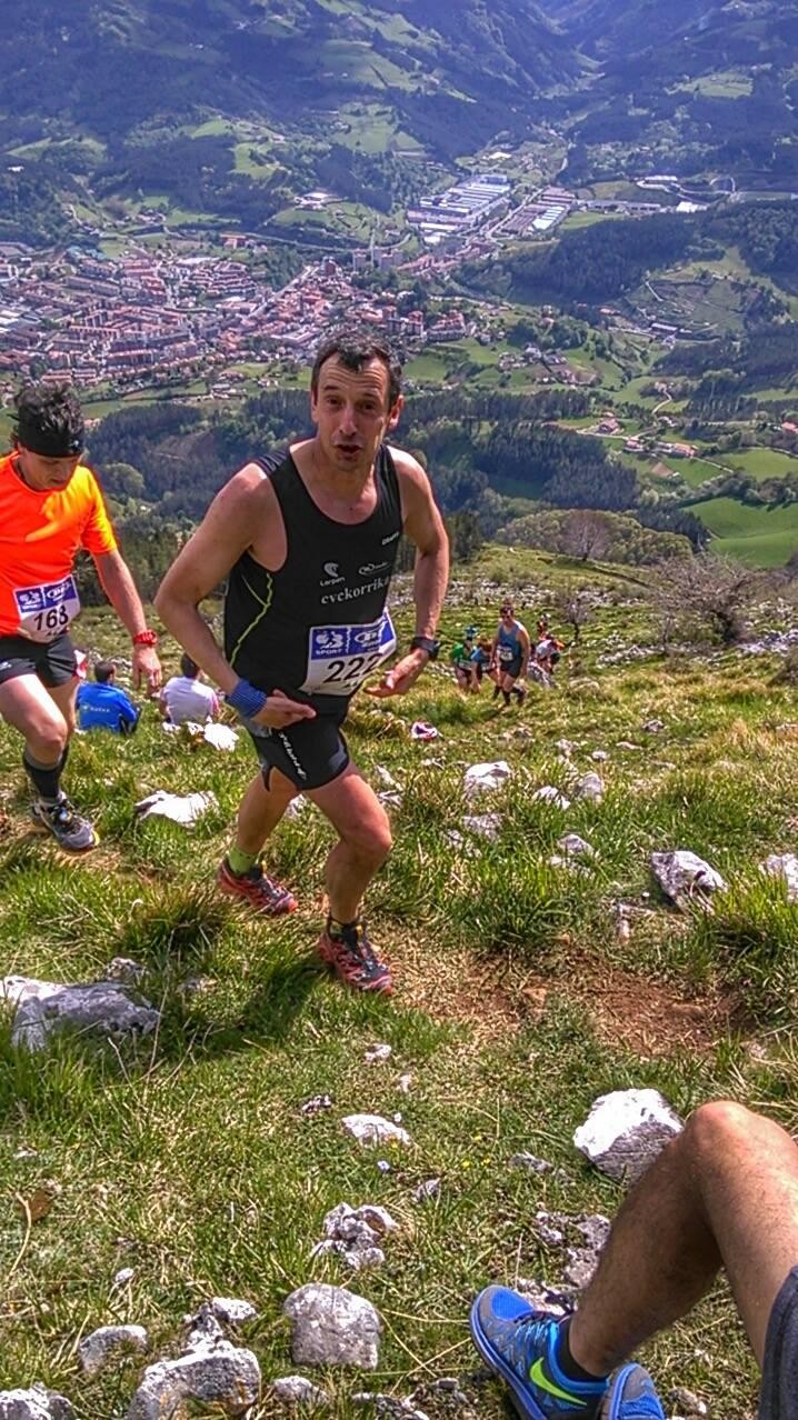 Iraitz Pikabea eta Peio Fadrique Marimurumendi mendi maratoian