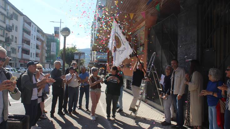 Bandera igotzeak abiatu du ospakizun astea