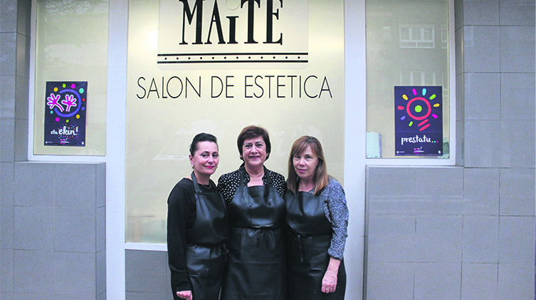 Maite estetika zentrotik erretiroa hartzeko unea iritsi zaio Maite Arroyori