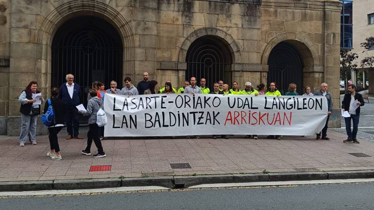 Berriro mobilizatu dira udal langileak