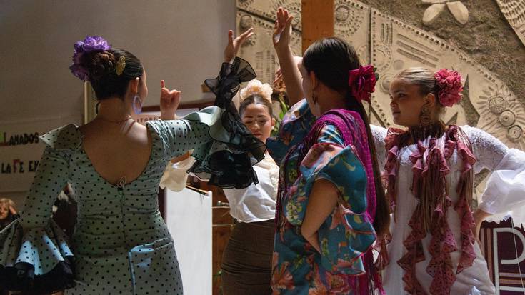 Dantzan ere aritu dira, meza rozieroan