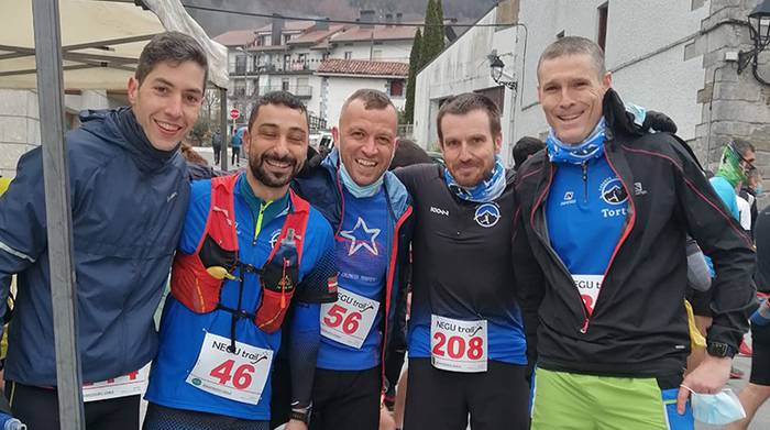 Herritarrak Negu Trail eta Uliako Gimnastika probetan lehiatu dira